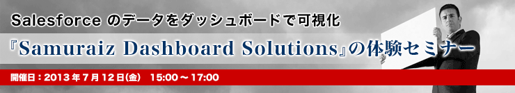 Samuraiz dashboard Solutions nYIZ~i[