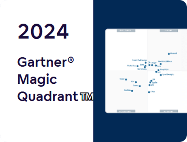 Gartner Magic Quadrant 2024の評価図