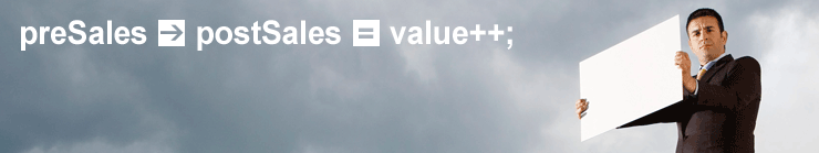 preSales→postSales=value++;